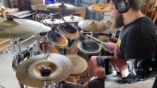 Intronaut  Cubensis  Drum Cover [upl. by Akcirred159]