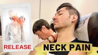 3 Best Exercises To Release Neck Pain [upl. by Bridges]