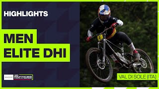 Val di Sole  Men Elite DHI Highlights  2024 WHOOP UCI Mountain Bike World Cup [upl. by Nahsar278]