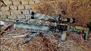 Long range with FX Impact M3 sniper 22cal [upl. by Tnattirb]