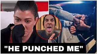 Travis Barker Arrested For PUNCHING Kourtney Kardashian In The Face [upl. by Vevine447]