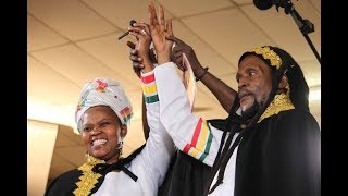 RasTafari Wedding in Azania  Marriage Ceremony of Mr amp Mrs Mpholo  Nyahbhingi Order [upl. by Idona237]