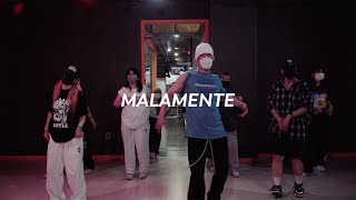 ROSALÍA  MALAMENTE  Jinwoo Choreography [upl. by Essilrahc]