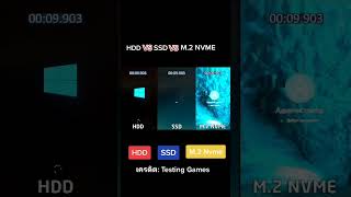 HDD Vs SSD Vs M2 NVME speed test smartphone laptopspeed pcgaming [upl. by Debi]