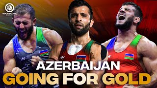 The Best Of Team Azerbaijan on First Day of GrecoRoman Wrestling  Senior World Championships 2023 [upl. by Yartnod]