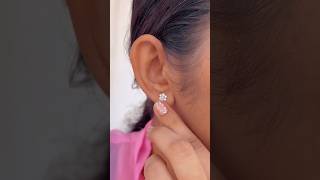 New designer beautiful😍silver earrings with 68 discount ytshorts jewellery gold jewellerydesign [upl. by Tomi]