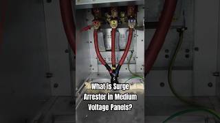 What is Surge Arrester in Medium Voltage Panels electrician electricity surgearrester [upl. by Aianat]