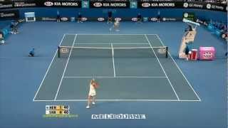 Sharapova vs Henin  Australian Open 2008 Highlights HD [upl. by Gniy]