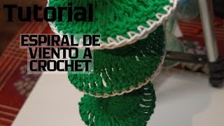 para el hogar espiral de viento a crochet [upl. by Sanchez790]