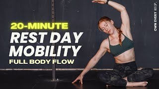 20 Min Soft Mobility Flow  Stretches  Gentle Movement For Active Recovery  BeginnerFriendly [upl. by Dom572]