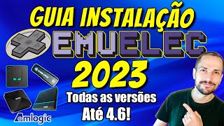 Guia completo de instalação EmuELEC 2024 V47  TVBox Game Stick Amlogic S905X3S905X4S922S905W [upl. by Alleinnad]