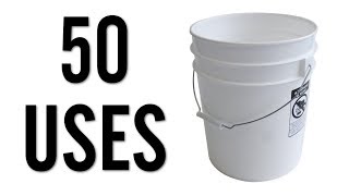 50 Amazing Uses for 5 Gallon Buckets [upl. by Augustina]