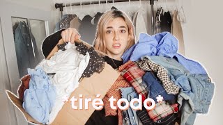 renové TODO mi closet pa empezar bien el año closet cápsula [upl. by Acinet524]