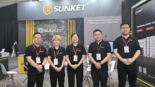 Sunket at SolarampStorage Live Africa 2024 [upl. by Pentheam]