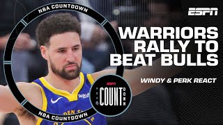 Warriors’ win vs Bulls a ‘good first step’ – Brian Windhorst  NBA Countdown [upl. by Eneroc]