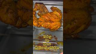 Rotisserie chicken tonight menu direct from Mums secret Diary recipevideo rotisseriechicken [upl. by Risay]