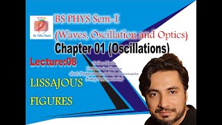 Lissajous Figures  BS Phys SemI  Waves Oscillations and Optics  Oscillations  Chapter 01 [upl. by Jaella]