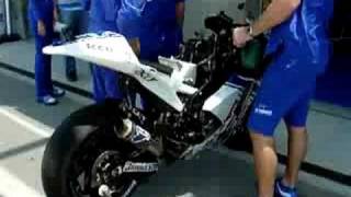 2008 MotoGP Valentino Rossi Team FIAT Yamaha  Testing [upl. by Aiciles123]