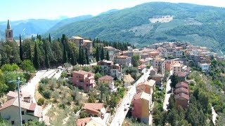 Montefranco Picturesque Town In Central Italy [upl. by Fiester]