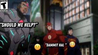 When Green Lantern got JUMPED by TWO 90 OVR Parademons in front of the Justice League [upl. by Laenaj]