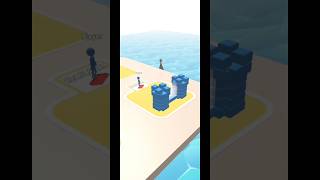 Bridge Race Gameplay  BridgeRace BridgeRaceGame Shorts Gameplay Gaming [upl. by Jeane]