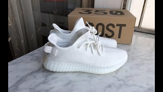 YEEZY Boost 350 V2 Cream White Review [upl. by Lepine]