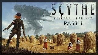 Scythe Digital Edition  Part 1  Strategy Boardgame with Mechs 4 Player Gameplay [upl. by Penoyer154]