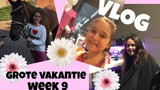 VLOG grote vakantie WEEK 9  mini shoplog Lola amp Liza [upl. by Derward924]