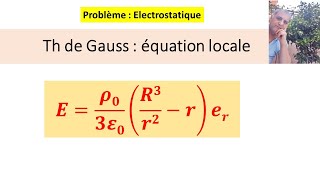 Problème  Th de Gauss Forme locale [upl. by Ynej388]