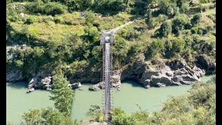 Abandoned Bridge between Teetwal amp Chil [upl. by Pederson]