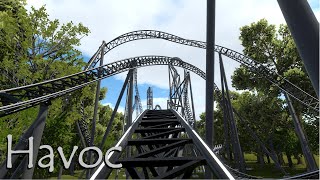 Havoc  Steepest Drop Gerstlauer Infinity Coaster POV No Limits 2 [upl. by Stets132]