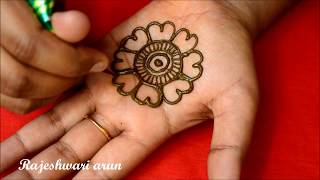 Simple Arabic Mehndi Design For Hands  Latest New Mehndi Design Easy Beautiful Henna [upl. by Frankel]