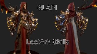 Lost Ark skills  Lost Ark скилы персонажей Lost Ark Warlord Lost Ark Bard [upl. by Latonia]