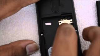 How to Insert SIM card into Nokia 106 [upl. by Marigolda486]