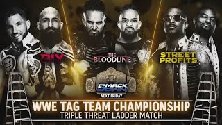 Promo The Bloodline Vs The Street Profits Vs Gargano amp Ciampa WWE Smackdown 27092024 En Español [upl. by Ahsaf834]