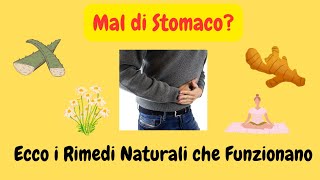 quotMal di Stomaco I 7 Rimedi Naturali più Efficaci per Alleviare il Dolorequot [upl. by Assenev]