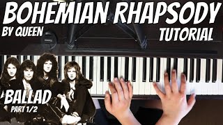 Queen  Bohemian Rhapsody Tutorial  Ballad Part 1 [upl. by Bush725]