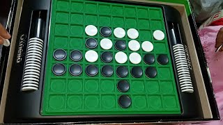 Village Classic Board Game  Othello Gameplay Village 2 Player GAME10 [upl. by Ahar168]