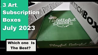 Monthly Art Subscription Box Review Which One Is The Best [upl. by Folsom851]