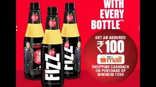 How to redeem Appy FIZZ code and get Rs100 Cashback in Paytm mall app [upl. by Koran]