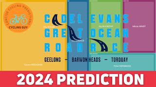 Cadel Evans Great Ocean Road Race 2024  PREVIEW  FAVOURITES  PREDICTION [upl. by Moselle370]