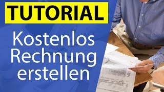 Rechnung erstellen KOSTENLOS Steuerberater erklärt [upl. by Ayrolg]