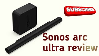 Sonos arc ultra review  the ultimate soundbar upgrade for immersive home audio [upl. by Elicia492]