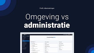 Omgeving vs administratie [upl. by Quar960]