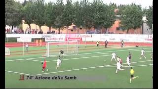 Recanatese 1  2 Samb la cronaca della partita [upl. by Wattenberg877]