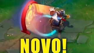 ðŸ˜‚ WTF Nova skin do ORNN CONDUTOR de TRENS [upl. by Yrailih]