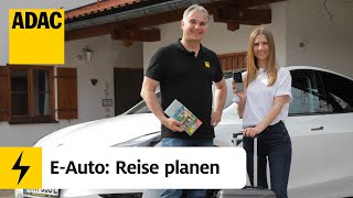 EAuto Routenplaner Sicher an jedes Ziel  Unter Strom – Einfach Elektromobilität  30  ADAC [upl. by Namharludba]