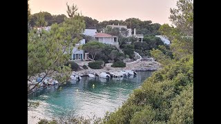 Menorca Spain from Cala´n Blanes to Ciutadella [upl. by Nired]