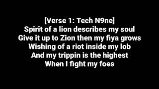 Tech N9ne  Face Off Lyrics feat Krizz Kaliko Joey Cool King Iso amp Dwayne Johnson [upl. by Durand795]