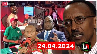 AMAKURU YA BBC GAHUZA 24042024 YIHUTA KU BURUNDI RWANDA CONGO NAYAVURWA KWISI [upl. by Erreipnaej]